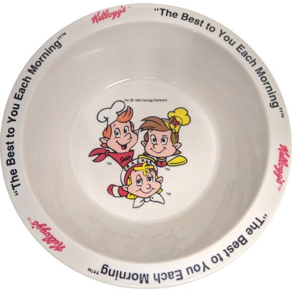 Kellogs Cereal Bowls Plastic Tony The Tiger Toucan Sam Corny Snap 1995 Vtg - Picture 9 of 16